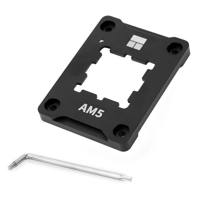 Thermalright حامل معالج ASF الأسود V2 AM5، إطار تثبيت AM5 الآمن، إطار AM5 الآمن، إطار تصحيح تثبيت مضاد للانحناء، إطار اتصال مضاد للانحناء AM5، معيار مبرد المعالج، أسود - Image 1